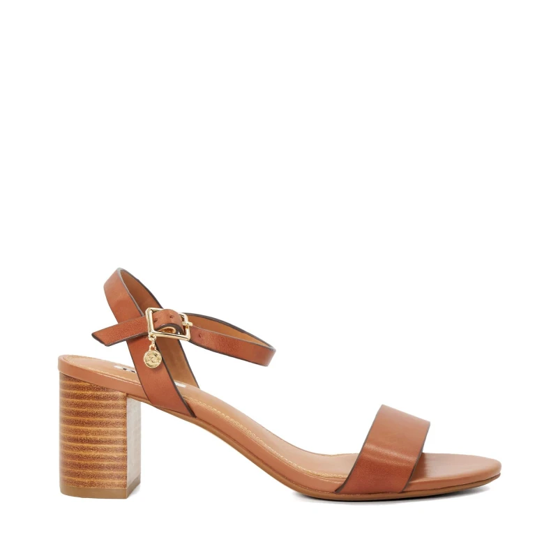 Image of Dune London 'Jelly' Leather Sandals Tan