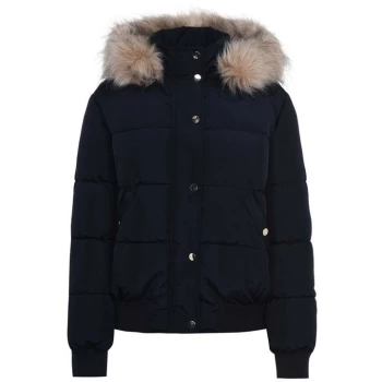 Image of Golddigga Bubble Jacket Ladies - Navy
