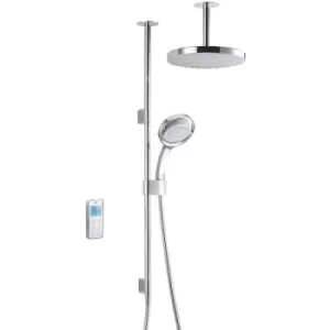 Image of Vision Dual Ceiling Fed Shower With Wireless Digital Control 1.1797.101 - High Pressure - Mira