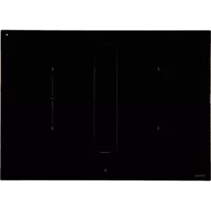 Image of Elica NikolaTesla Fit 70 72cm Venting Induction Hob - Black - For Ducted/Recirculating Ventilation