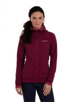 Image of Berghaus Redonda Hooded Fleece Jacket - Pink