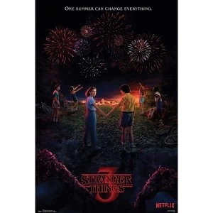 Image of Stranger Things Series 3 Key Art Poster