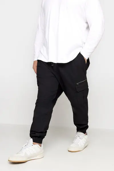 Image of BadRhino Ripstop Cargo Trousers Black