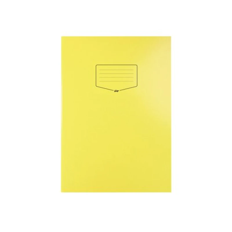 Image of Silvine A4+ Tough Shell Exercise Book 80 Page Yellow (25 Pack) EX154