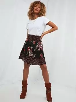 Image of Joe Browns Fun In The Sun Skirt -black, Black, Size 14, Women