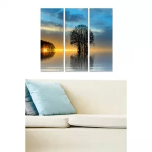 Image of MDF2494419 Multicolor Decorative MDF Painting (3 Pieces)