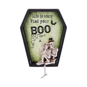 Image of Life is Scary Find Your Boo Wall Plaque