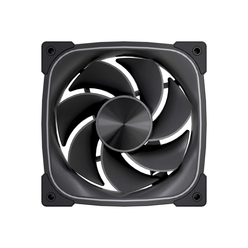 Image of VIDA VIDA STEALTH REVERSE BLK ARGB FAN 120MM Computer case 12cm Black STEALTH120REVBK