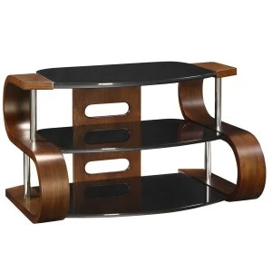 Image of Jual Florence Curve Walnut TV Stand 850 - S Shape Leg