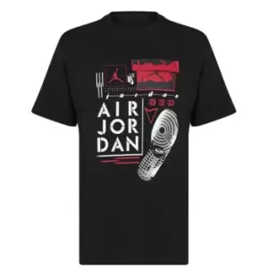 Image of Nike MJ Brand Graphic T Shirt Mens - Black