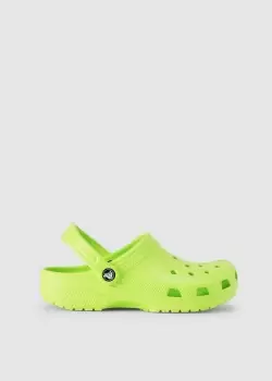 Image of Crocs Womens Classic Clog In Limeade