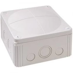 Image of Junction box L x W x H 140 x 140 x 82mm Wiska 10060702 Grey