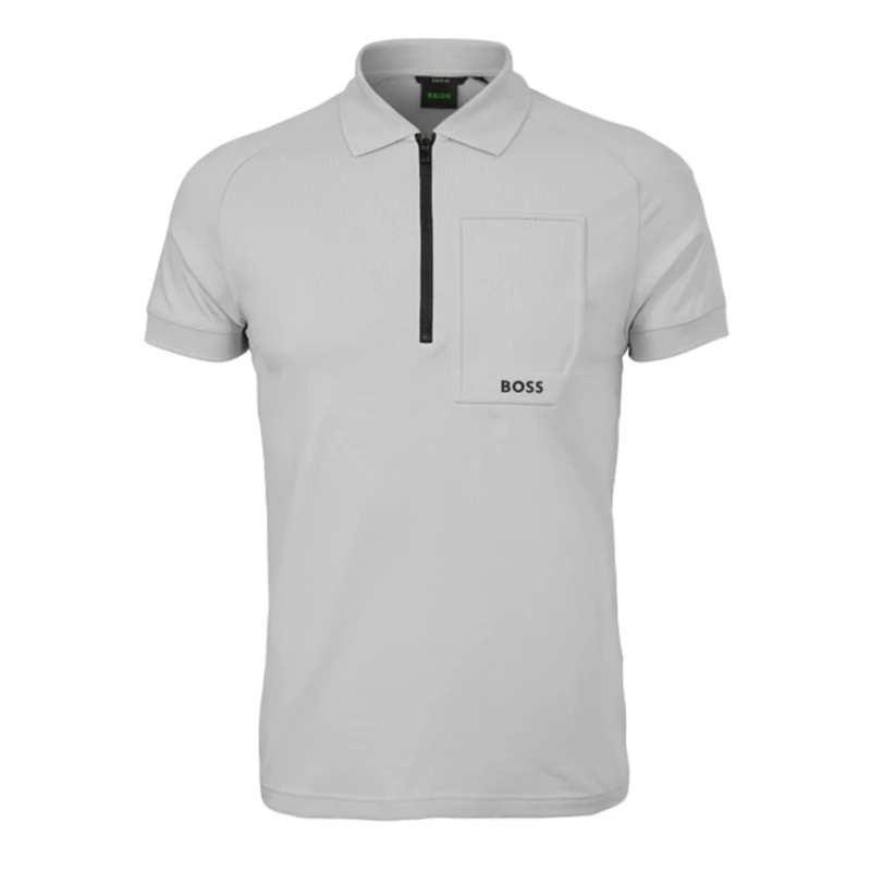 Image of Boss Mens HBG Urban Tech Polo Grey male XS