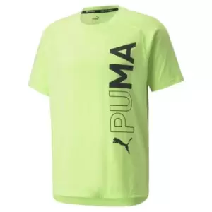 Image of Puma Training Short Sleeve T Shirt Mens - Green