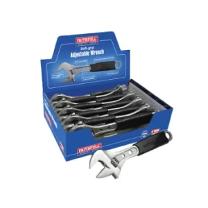 Image of Faithfull FAIAS250CDIS Contract Adjustable Spanner 250mm Display (10)