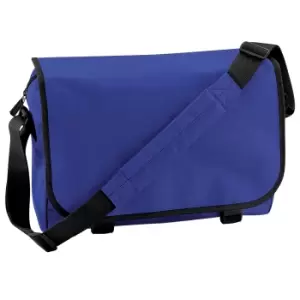 Image of Bagbase Adjustable Messenger Bag (11 Litres) (Pack of 2) (One Size) (Bright Royal)