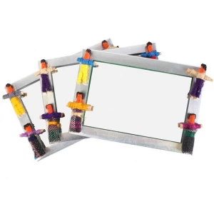 Image of Set of 36 Worry doll mirrors