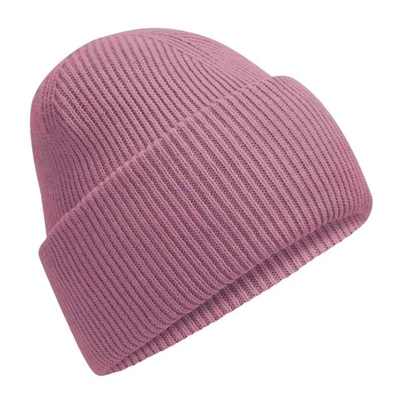Image of Beechfield Beechfield Men Classic Deep Cuffed Beanie in Purple Purple One Size Male 5063527888396