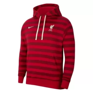 Image of 2021-2022 Liverpool Fleece Hoodie (Red)