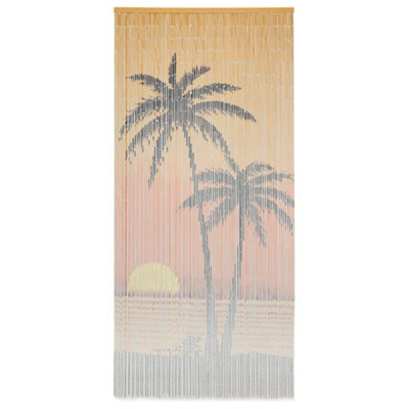 Image of vidaXL Insect Door Curtain Bamboo 90x200cm 45736