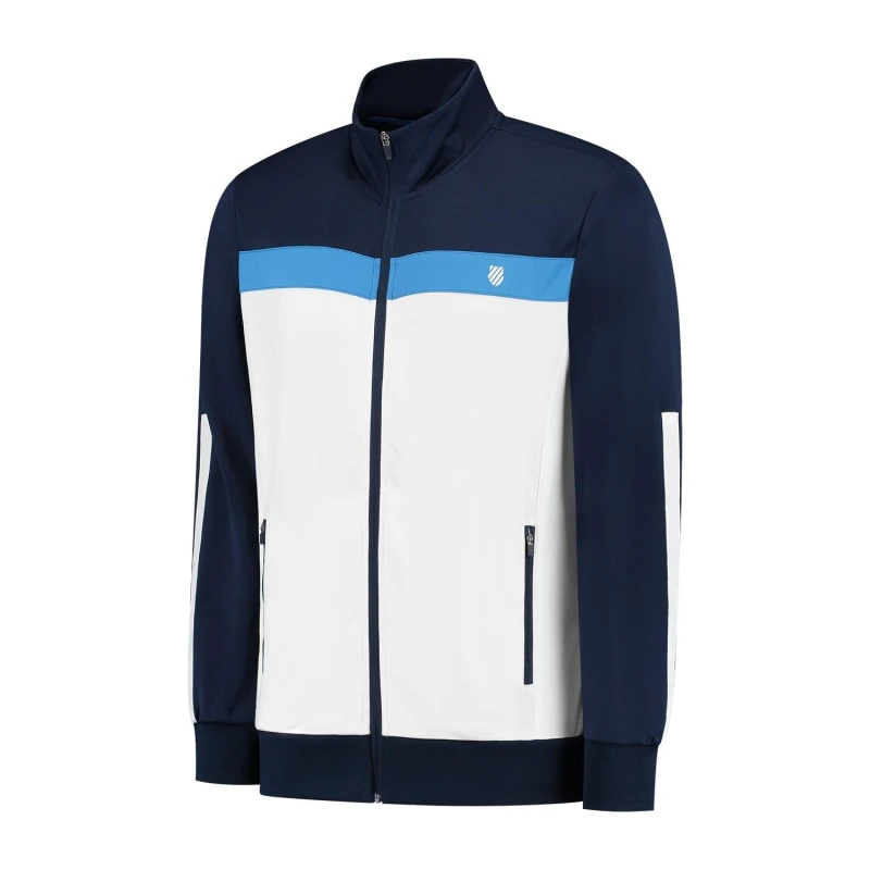 Image of K Swiss Core Training Jacket Juniors - Blue Blue 7 - 8 Years