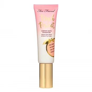 Image of Too Faced Peach Perfect Comfort Matte Foundation (Various Shades) - Ganache