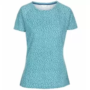 Image of Trespass Womens/Ladies Ani T-Shirt (XS) (Aquamarine Print)