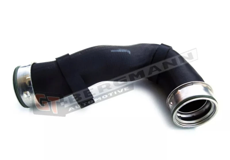 Image of GT-BERGMANN GT52-172 Turbocharger Hose Stainless Steel AEM (Ethylene Acrylate Rubber), Stainless Steel Charger Intake Hose (3314)