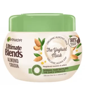 Image of Garnier Ultimate Blends Almond Milk Normal Hair Treatment Mask 300ml
