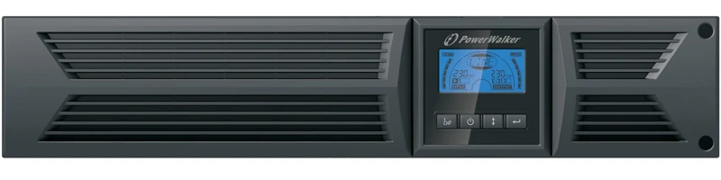 Image of PowerWalker VFI 2000RT LCD/UK uninterruptible power supply (UPS) 2 kVA