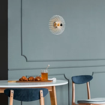 Image of Aspendos - N-646 White Wall Lamp