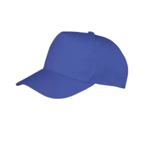 Image of Result Unisex Core Boston 5 Panel Printers Baseball Cap (One Size) (Royal)