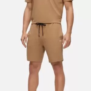 Image of BOSS Bodywear Mix and Match Drawstring Cotton-Blend Shorts - L