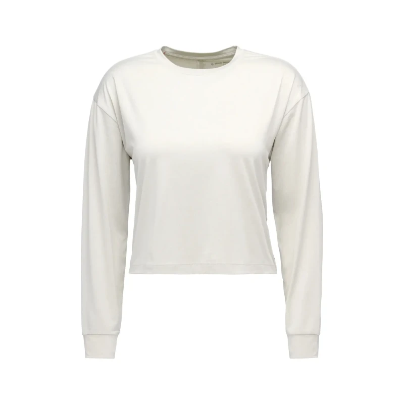 Image of Womens long sleeve T-Shirt Black Diamond Circuit Blanc Female M