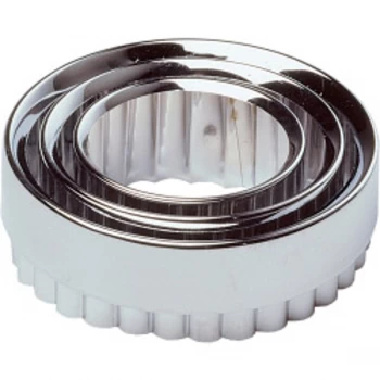 Image of Chef Aid Pastry Cutters Metal (Set of 3)