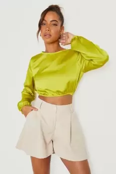 Image of Tailored High Waist Short