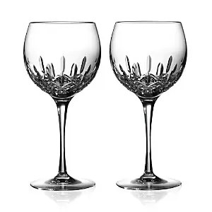 Image of Waterford Lismore Essence Wine Balloons, Set of 2