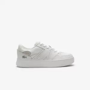 Image of Mens Lacoste L005 Leather Trainers Size 7 UK White