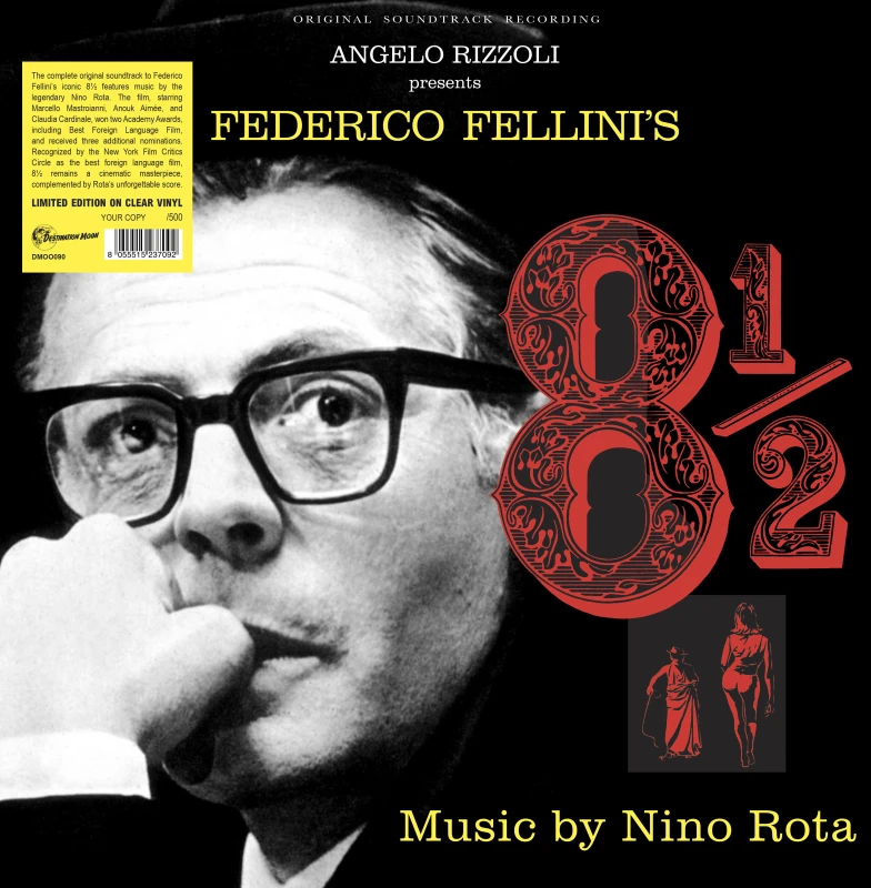 Image of Federico Fellini's 8 1/2 (numbered edition) Vinyl