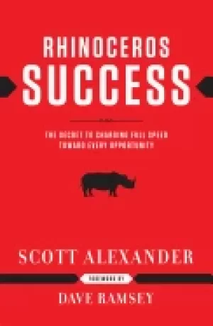 Image of rhinoceros success the secret to charging full speed toward every opportuni