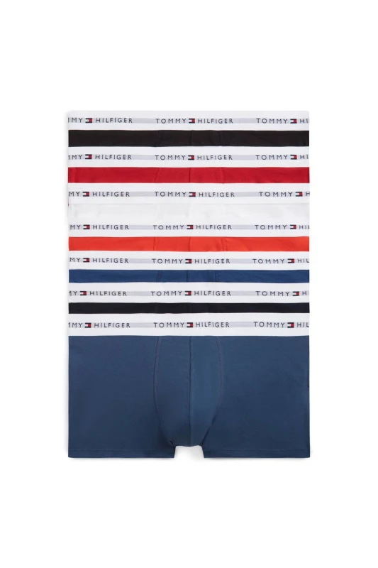 Image of Tommy Hilfiger Mens 7P Trunk Multi Size: Small Multicolor Male S