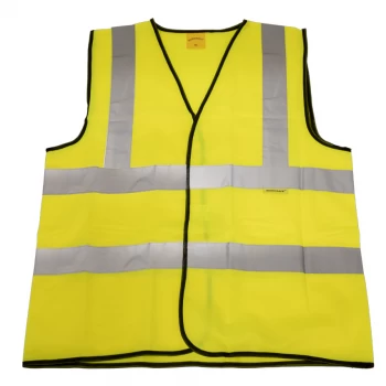 Image of Hi-vis Waistcoat (Site and Road Use) Yellow - X-Large