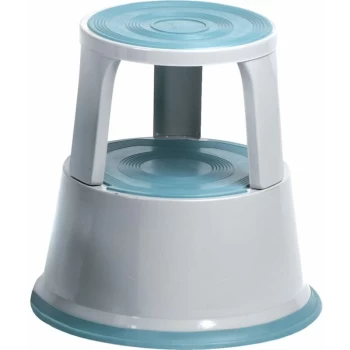 Image of Grey Plastic Kick Stool - Lincoln