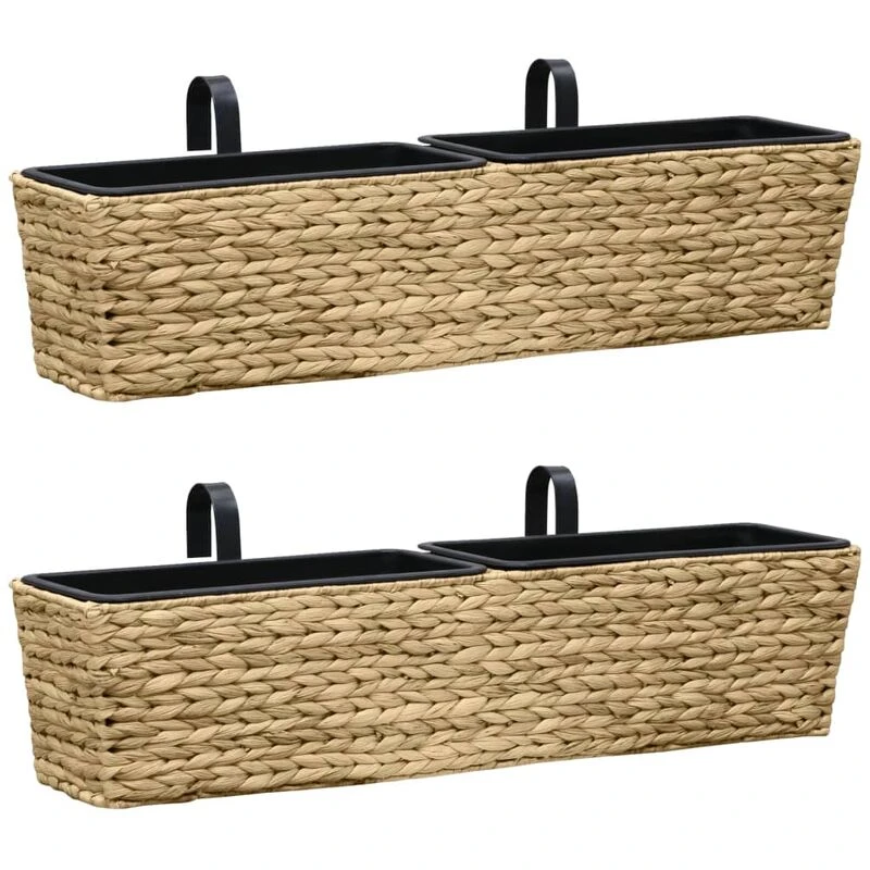 Image of VIDAXL Planters 2 pcs Water Hyacinth Vidaxl 8718475727538