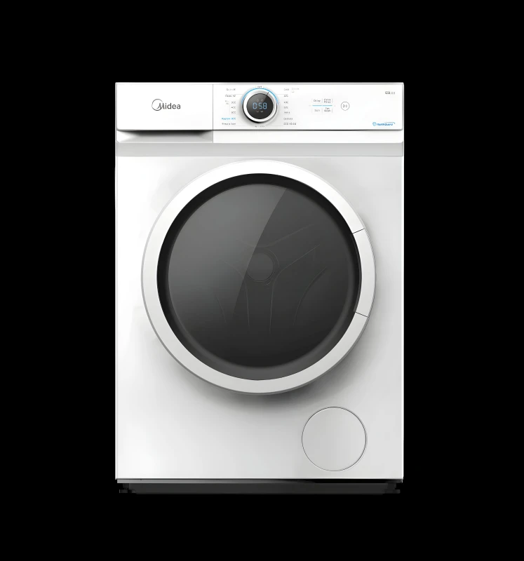 Image of Midea White Freestanding 7KG Washing Machine - 1200 RPM - D energy White Unisex