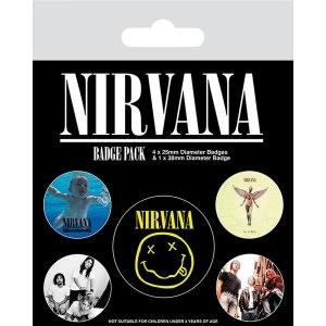 Image of Nirvana - Iconic Badge Pack