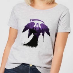 Image of Harry Potter Gravestone Womens T-Shirt - Grey - M