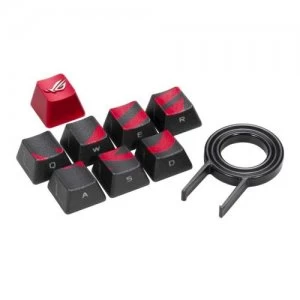 Image of Asus AC02 ROG Gaming Keycap Set with Textured Side-lit FPS/MOBA Keys, Metallic Keycap