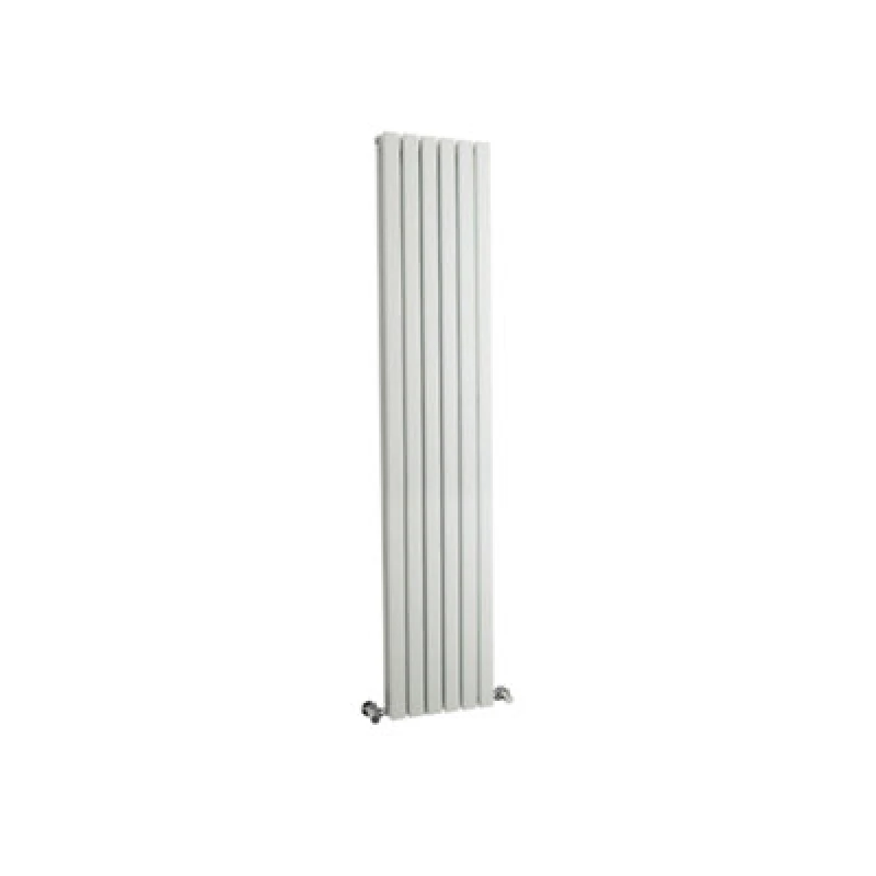 Image of Aspire Hudson Reed Sloane Double Designer Vertical Radiator 1800mm H x 354mm W - Satin White PWHLW44