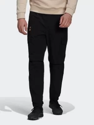 Image of adidas Los Angeles Fc Travel Tracksuit Bottoms, Black, Size L, Men